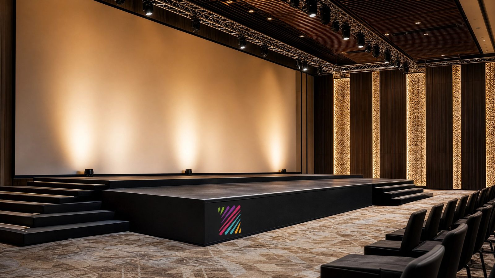 Melodies staging and structures rental