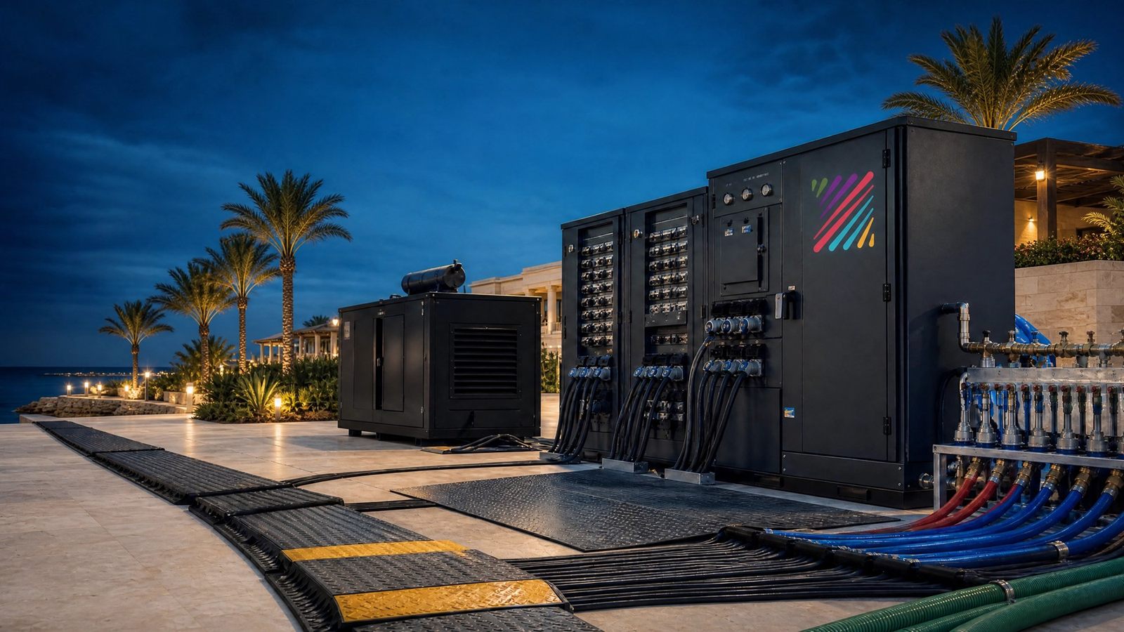 Melodies power and utility infrastructure setup