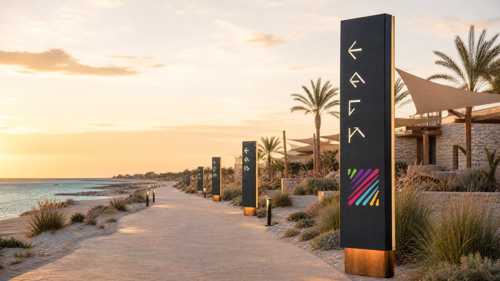 Melodies wayfinding and signage system